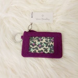 Vera Bradley Accessories - Zip ID case mini wallet badge holder Vera Bradley Accessories - Zip ID case mini wallet badge holder